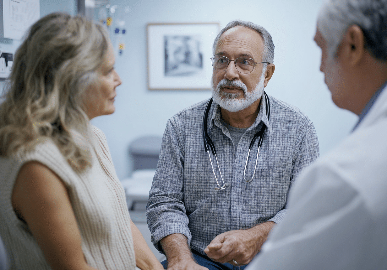 Brentdpayne An Older Couple At A Doctors Office Within A Hosp F86fbc0b 4d85 4f5d A021 82b46bf28319 3